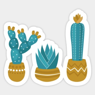 Cactus Garden Sticker